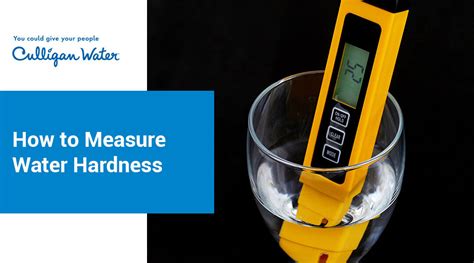 methods to determine water hardness